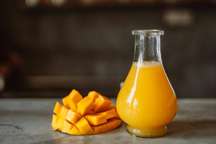mango juice, healthy, summer drink
