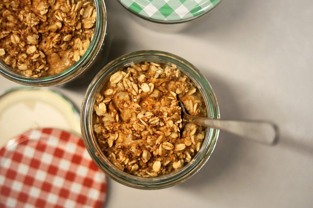 Oats, Oats benefits, overnight oats,